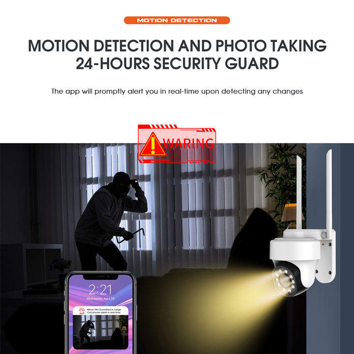 6.0Megapixels TUYA Smart APP   wifi ir PT IP Camera Video  System Manufacturing and Export B2B