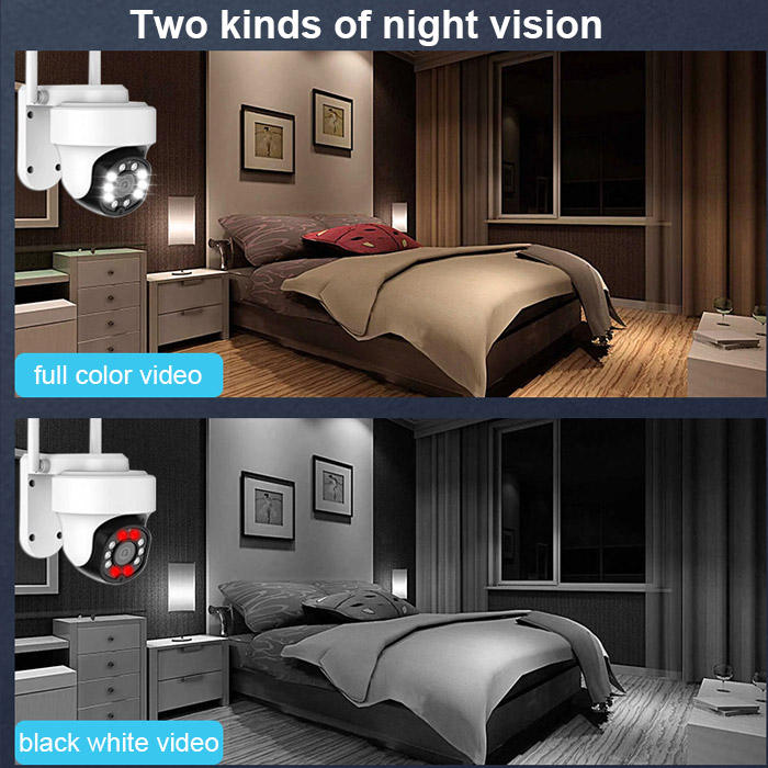 5MP wireless home security camera system Wifi Ptz network wireless Nvr Kit Home Wifi Cctv Camera Kit nvr with 10.1 Monitor Wholesale Distribution Center