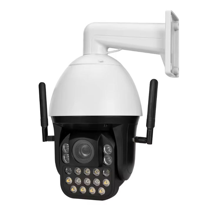 7-Inch High-Definition 8MP IP Hemispherical Camera 36X Optical Zoom Night Vision POE  PTZ Options CMOS Sensor NVR