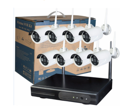 8 chs 1080P Outdoor Security Outdoor Camera  Home Security Camera System Wireless Wholesale Factory Customization