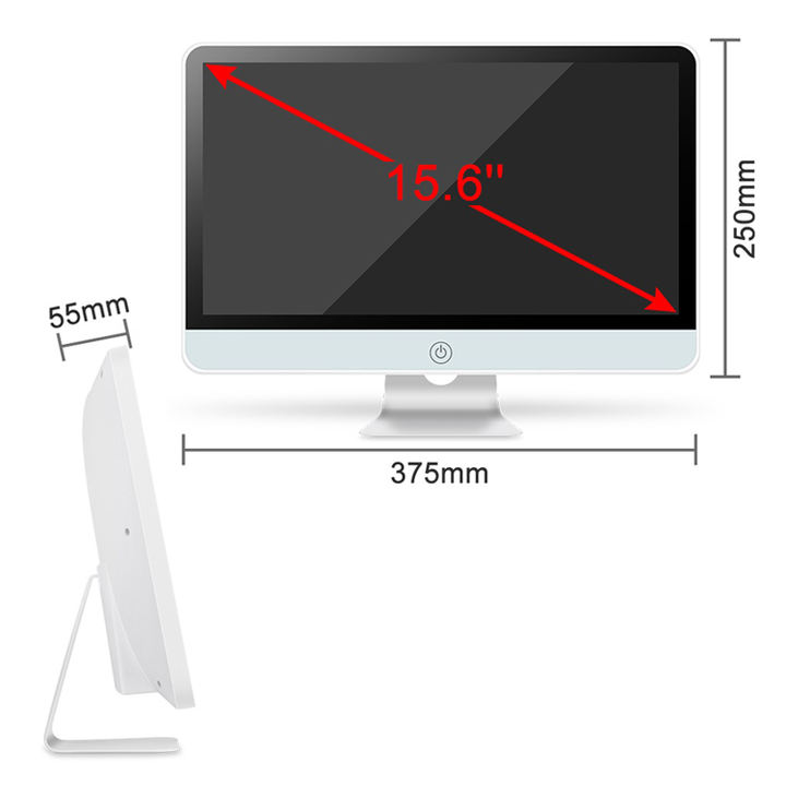 8CH Outdoor Pan Rotate Wireless Camera 15 inch Screen Monitor Wifi NVR Security CCTV System Factory Pricing Supply