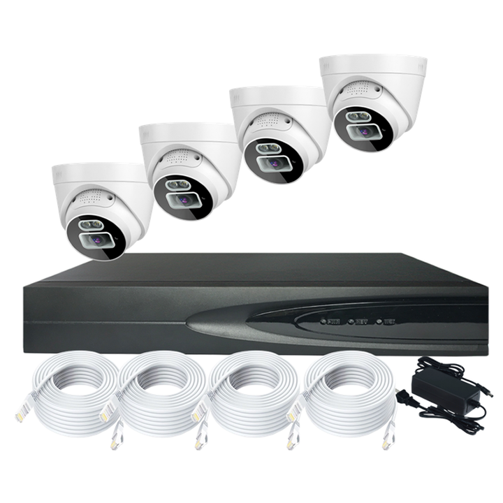 8MP 5MP 4MP IP POE camera P2P Humanoid Detection Microphone Speaker ip camera indoor dome security surveillance App seetong Rapid Production Solutions Wholesale