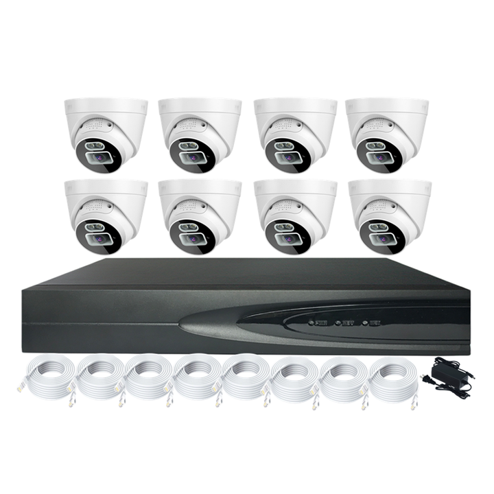 8MP 5MP 4MP IP POE camera P2P Humanoid Detection Microphone Speaker ip camera indoor dome security surveillance App seetong Rapid Production Solutions Wholesale