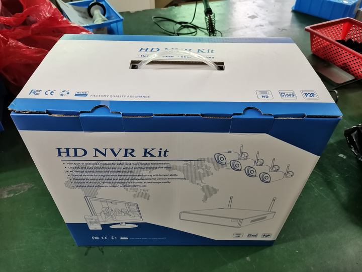 8chs 1080P Wifi NVR with 10.1 inches Monitor home security camera system wireless Wifi Industrial Bulk Supply