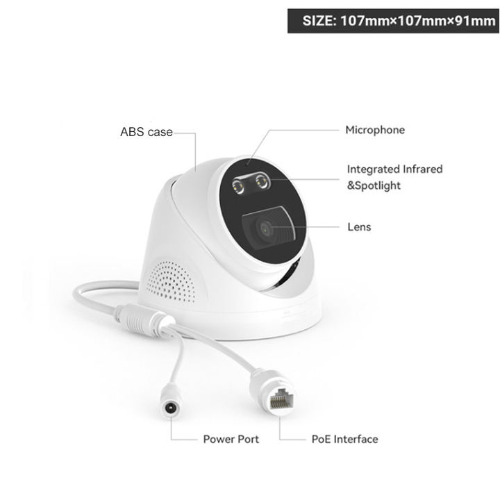 8chs 8MP 4K POE NVR KIT IP Camera Security Camera System with Audio Mass Wholesale Innovation