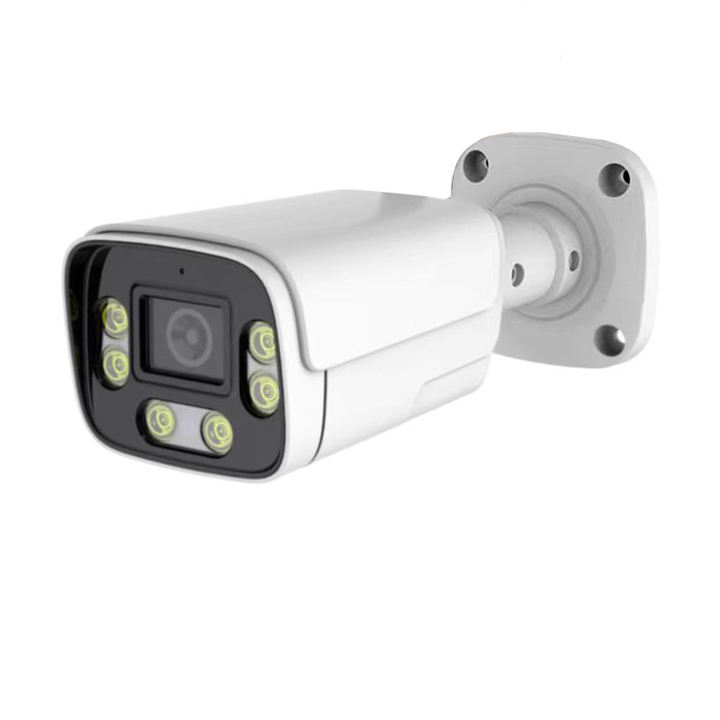 8MP CCTV Security POE IP Camera Bullet 4K Color Night Video Outdoor Camera Manufacturing Industry