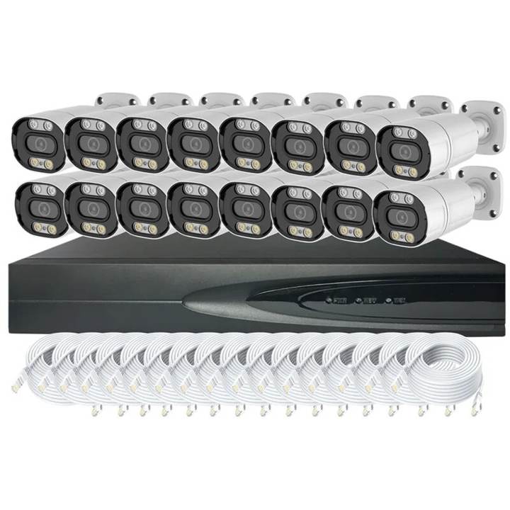 16chs poe camera nvr kit security safe 5mp view wide video night Industrial Exporter Wholesale