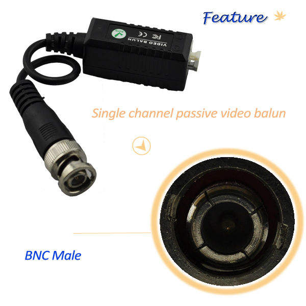 1000m UTP video balun for CCTV camera