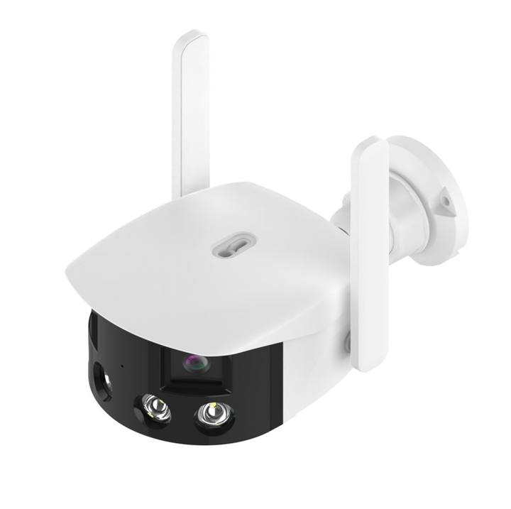 180 Wide Angle 32:9 Human Dual Lens CCTV Waterproof Wifi IP Security Surveillance Camera 4ch Wireless NVR Kit Direct Factory Wholesale