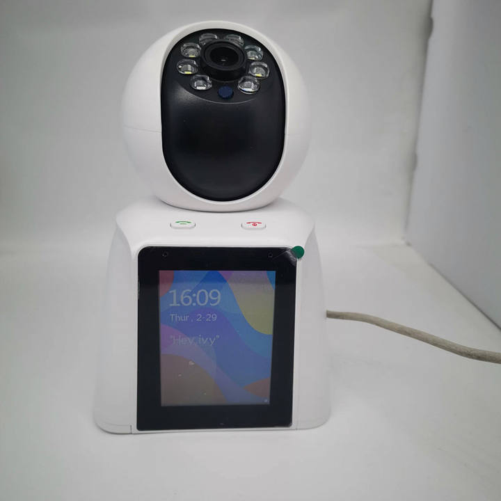 2024 RTS shenzhen 3.0Mp Wifi PT Dome ip camera with 2.8inch Monitor 2way audio Video Calling Smart home Efficient Manufacturing Outlet