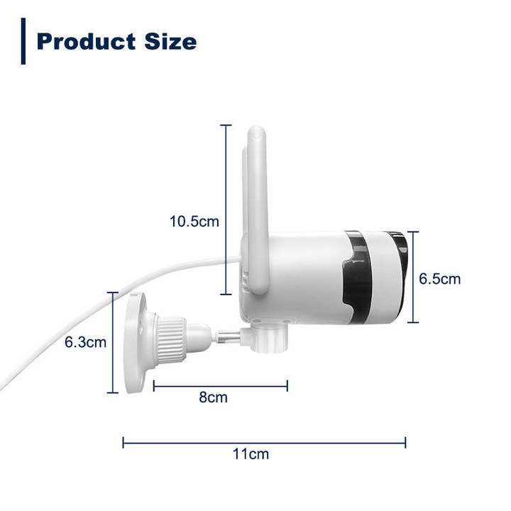 2022 Hot selling WiFi Nvr CCTV Kit Wireless Security Full Color Pan Bullet Camera  System ODM Manufacturing Efficiency
