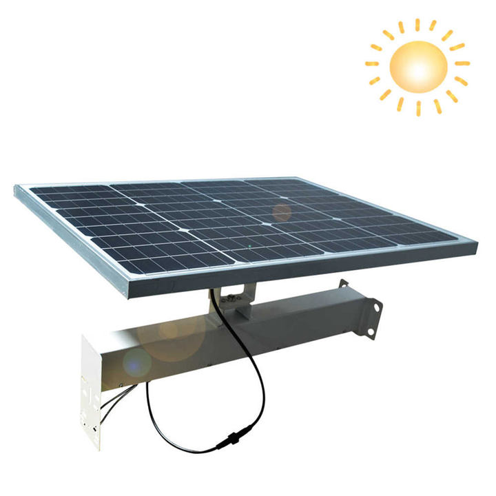 60W 30A battery big power 120w 60a solar panel system DC12V power charge for security cctv camera