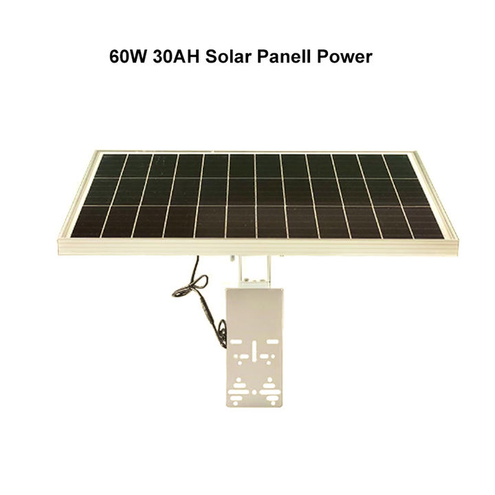 60W 30A battery big power 120w 60a solar panel system DC12V power charge for security cctv camera