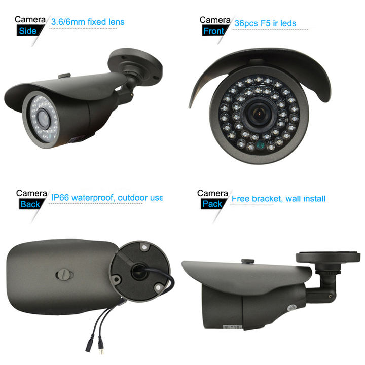 Best selling!!!2.0M HD Dvr Kits  CP Plus CCTV Camera dvr diy kit drone,  Security Camera CCTV Manufacturing Services Export