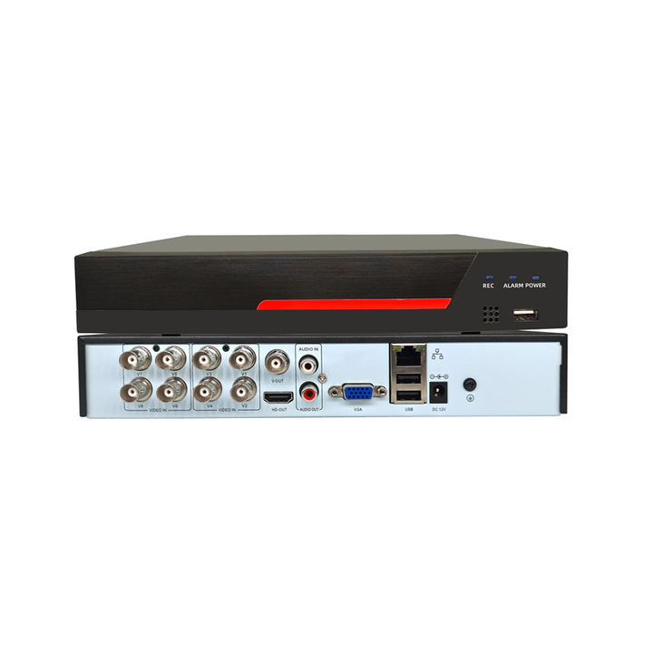 CCTV DVR 8CH 1080P HD Night Color CCTV Camera System Coaxial Audio Camera 8CH AHD Analog DVR Kit