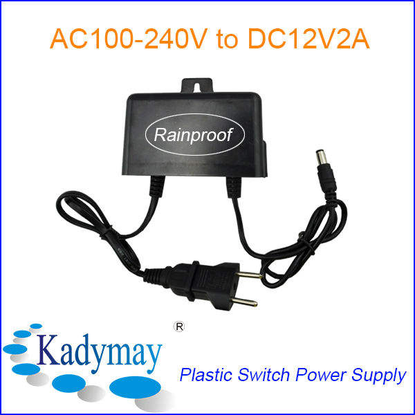 CCTV Camera Power Supply AdaptoOutdoor Waterproof EU US  Charger for CCTV video Camera