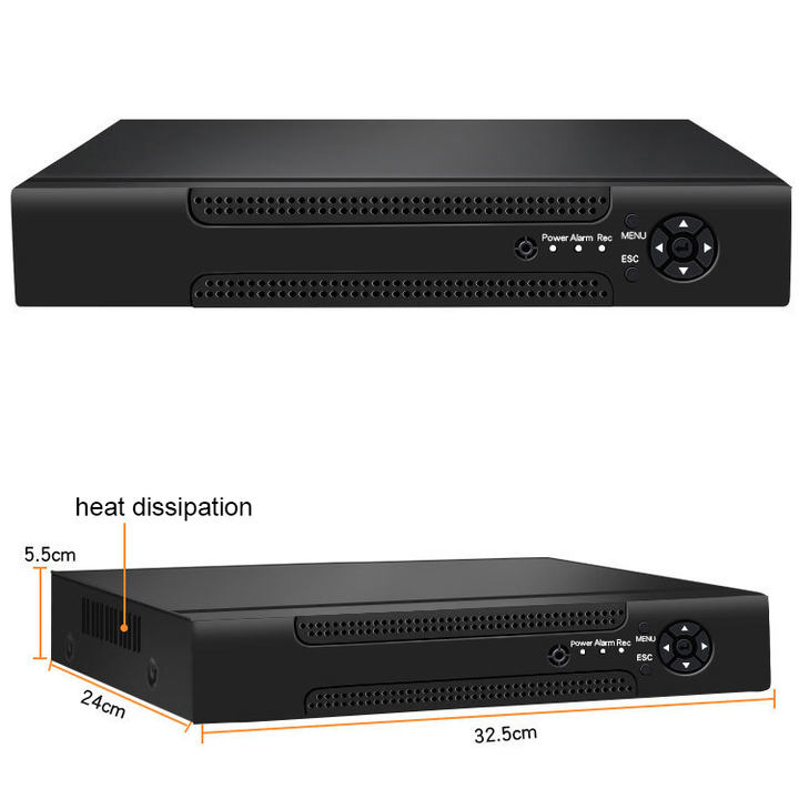Camera Kit 24 ch  8MP 4K POE NVR KIT IP Camera Security Camera System Factory Direct Sales Export