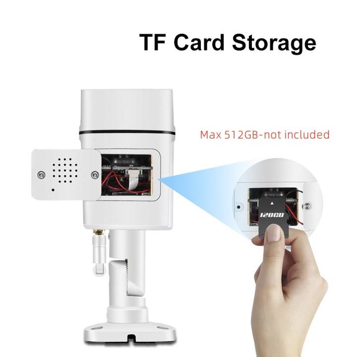 Camhi Pro H265 2.0 Megapixel Color Night Waterproof IP Camera SIM CARD 4G Camera Direct Factory Wholesale