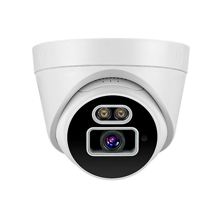 Color Night Two Way Audio Sound 4K 8MP Indoor Dome  IP POE Interior Camera