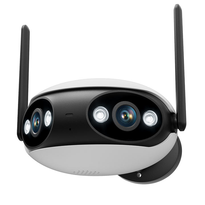 Double 2MP Len 2.0Megapixel Dual-lens Home Wide Angle Security  Outside Camera Wireless Wifi Bullet Camera Manufacturing and Export Efficiency