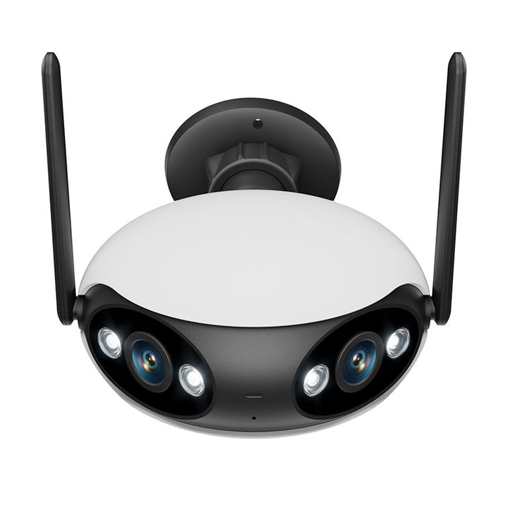 Double 2MP Len 2.0Megapixel Dual-lens Home Wide Angle Security  Outside Camera Wireless Wifi Bullet Camera Manufacturing and Export Efficiency