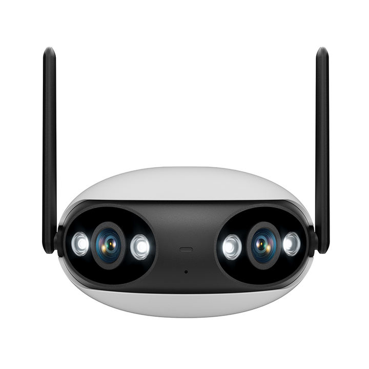 Double 2MP Len 2.0Megapixel Dual-lens Home Wide Angle Security  Outside Camera Wireless Wifi Bullet Camera Manufacturing and Export Efficiency
