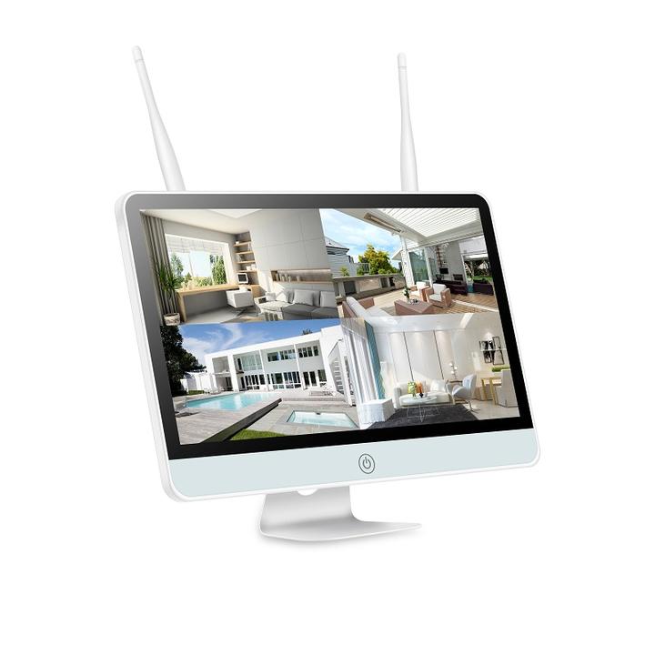 Eseecloud 8ch 5.0Megapixel NVR with 15.6 Screen Monitor  2ways audios double light Wifi IP Wireless  Camera System Product Sourcing