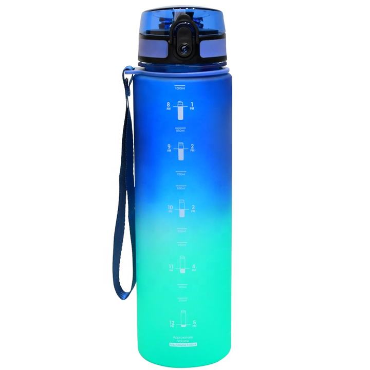 1.0 litre AS Gym Bottles 32oz Large Capacity BPA Free Sport water Bottle with rope and filter