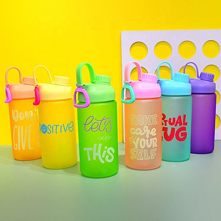 1.2L  wholesale oem Direct drinking customized logo and color Wide Mouth bpa free plastic sport water bottle with handle Manufacturer and Supplier Excellence