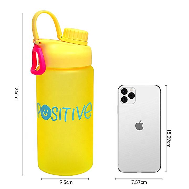 1.2L  wholesale oem Direct drinking customized logo and color Wide Mouth bpa free plastic sport water bottle with handle Manufacturer and Supplier Excellence