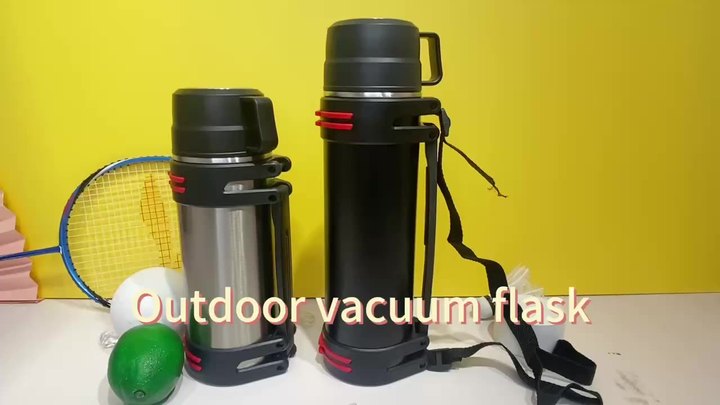 1200ml Double-Wall Stainless Steel Travel Tumbler Large Capacity Portable Vacuum Flask Camping Outdoor Perfect Gift Mugs Lovers