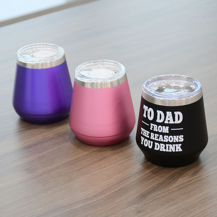 12oz customized color and logo Cute Durable Low MOQ 8/18 Stainless Steel Double Wall gift cup water cup coffee mug tumbler