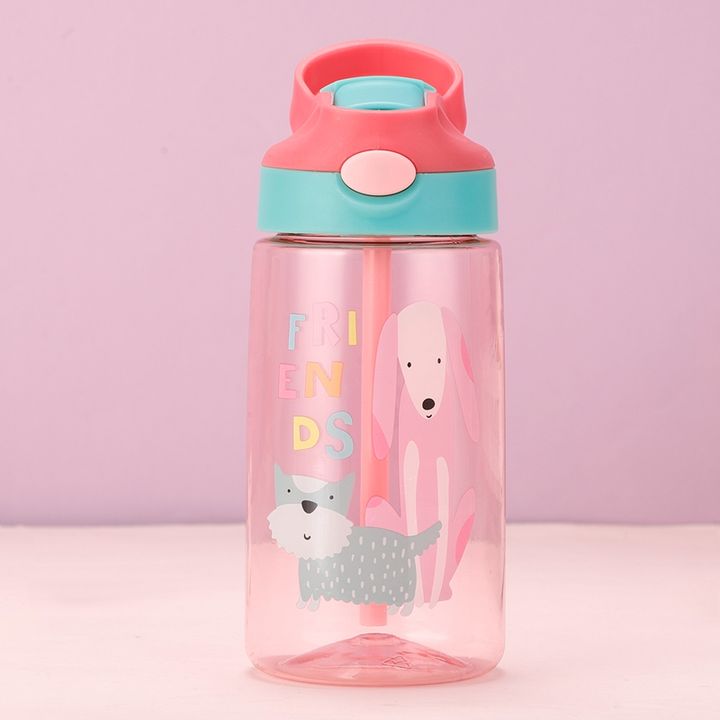17oz/ 500ml Food grade travel drinking bottle violet Kids Water Bottle with Spout Cover and Built-in Carrying Loop for school Export-Oriented Factory Manufacturer