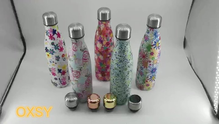 18/8 Stainless Steel Cola Shape Double Wall Vacuum Seal  Custom Thermos Gym Sport Drink Insulated Water Bottles Contract Manufacturing Hub
