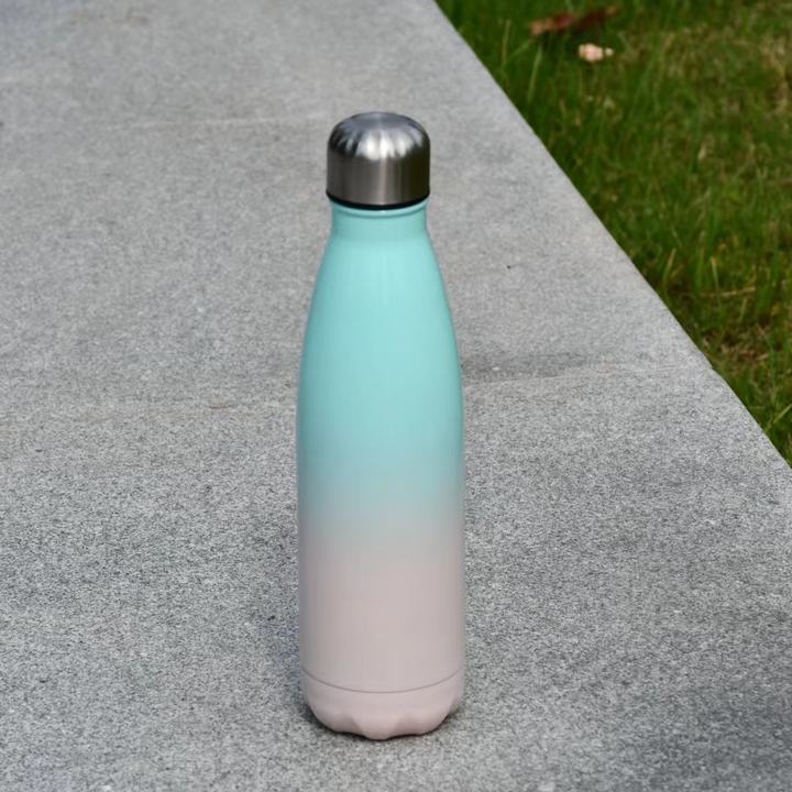 18/8 Stainless Steel Cola Shape Double Wall Vacuum Seal  Custom Thermos Gym Sport Drink Insulated Water Bottles Contract Manufacturing Hub