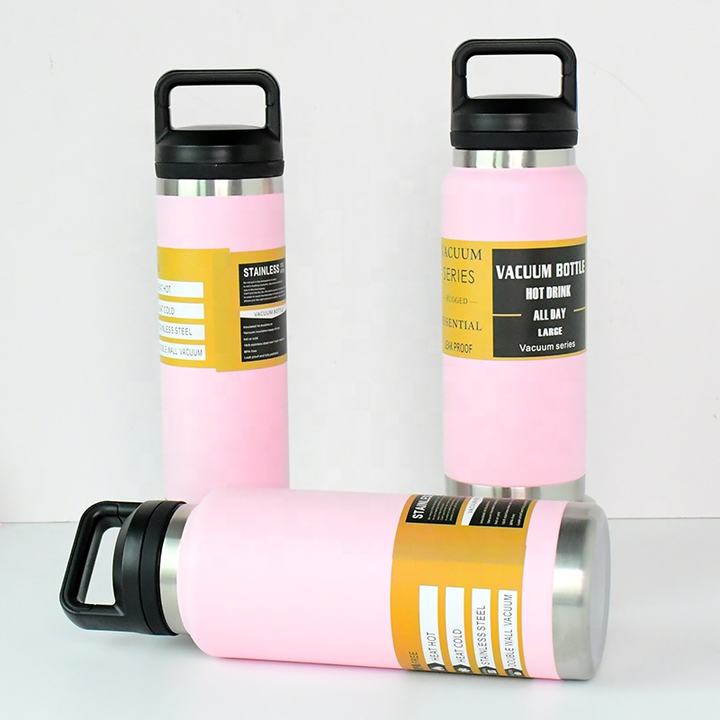 18oz/26oz/36oz OEM outdoor travel camping BPA FREE Leakproof Vacuum Insulated Double Wall Stainless Steel Thermos Bottle Product Manufacturing