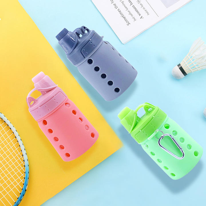 2021 New Silicone Foldable Sports Cup Creative Outdoor Travel Sports Kettle Bottle Can Be Customized Silicone Cup Quality Manufacturing Innovation