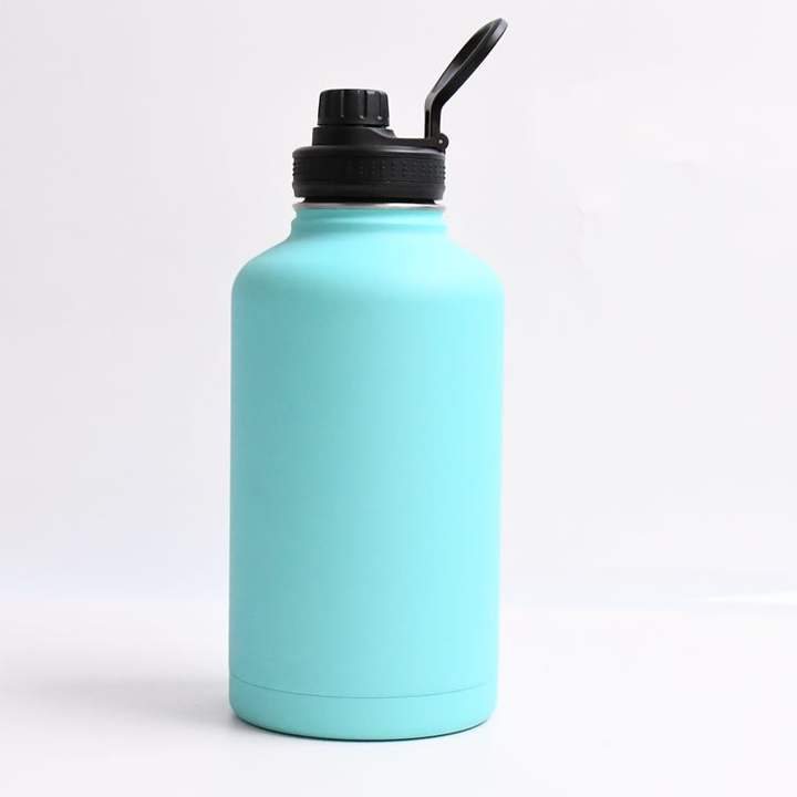 2023 New Unique Products1800ml Double Wall Vacuum Insulated Gallon Water Bottle Plain 304 Stainless Steel Water Bottle Industrial Wholesale Pricing Wholesale