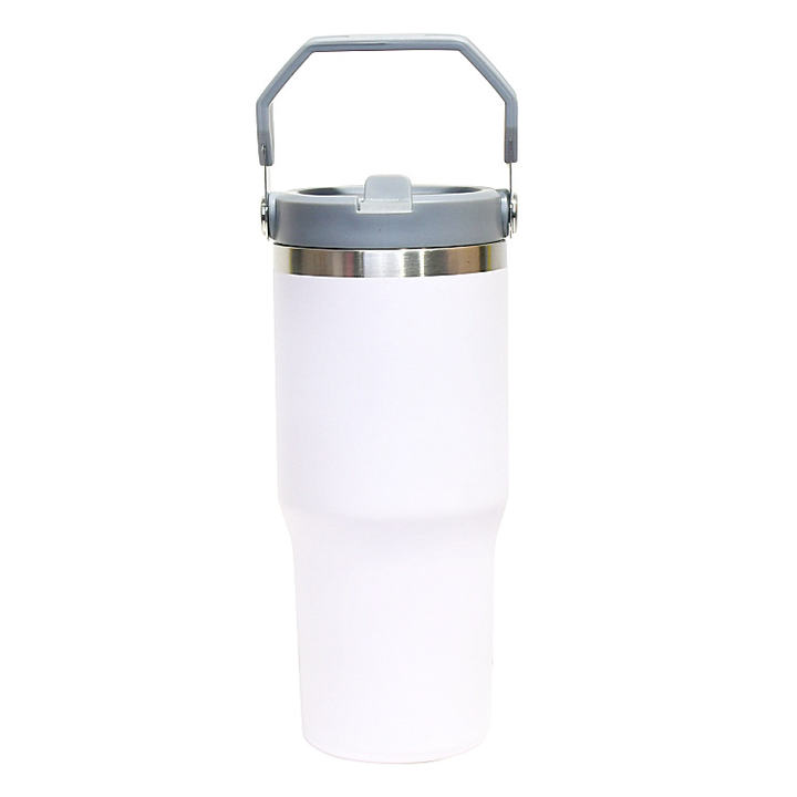 20oz/25oz/30oz reusable cup Double wall Vacuum Insulated stainless steel Thermos Water bottle with straw leak resistant flip Wholesale Trade Supplier Innovation