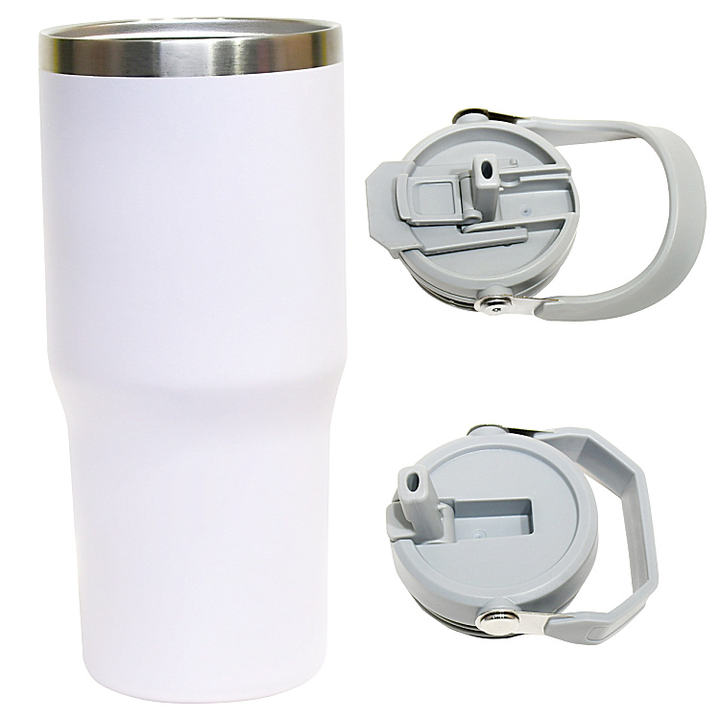 20oz/25oz/30oz reusable cup Double wall Vacuum Insulated stainless steel Thermos Water bottle with straw leak resistant flip Wholesale Trade Supplier Innovation