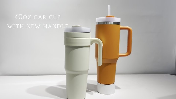 40OZ Large Capacity travel sport camp Double Wall Stainless steel water tumbler cup mug with Handle and Lids Low-Cost Manufacturing Hub