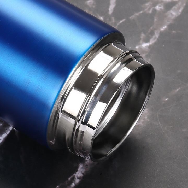 480ml/16oz Stainless Steel vacuum Cup Minimalist LED Temperature Display Smart Thermos Flask Water bottle with tea infuser Chinese Wholesale Supplier