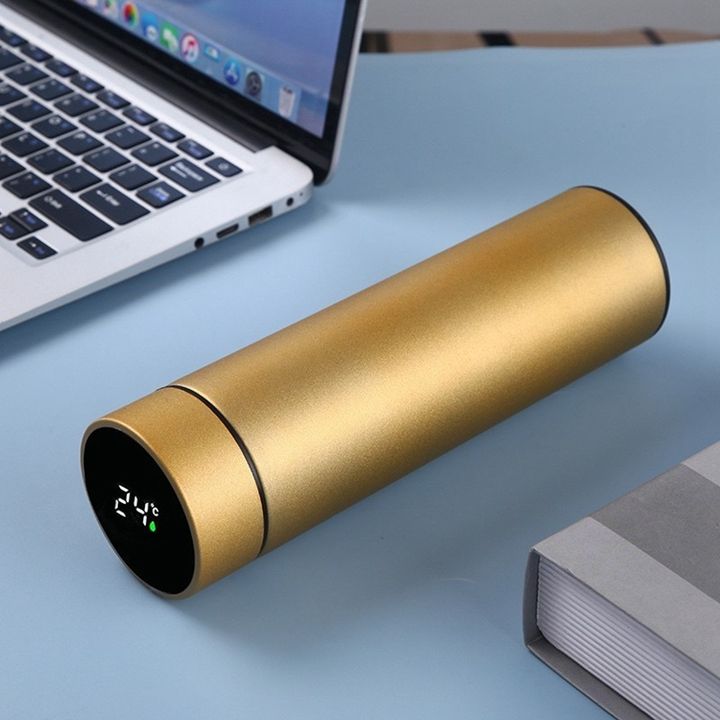 500ml Gift Cup Smart Thermos Cup Intelligent LED vacuum temperature Display Stainless Steel Vacuum Flask Manufacturing & Supply Network