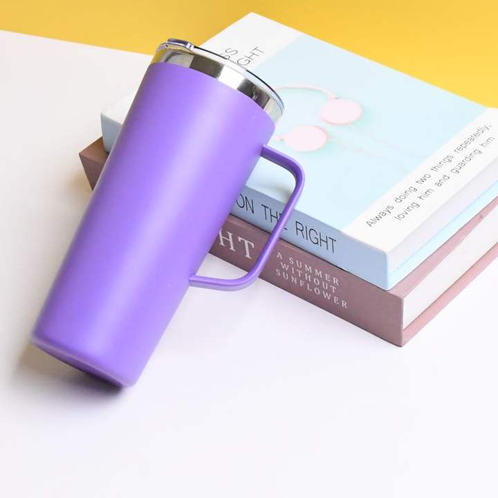 640ml Eco Friendly Packing 304 Stainless Steel Water Cup Stainless Steel Mugs Tumbler with Handle Printing Coffee Cup for Office China Industrial Supplier Services