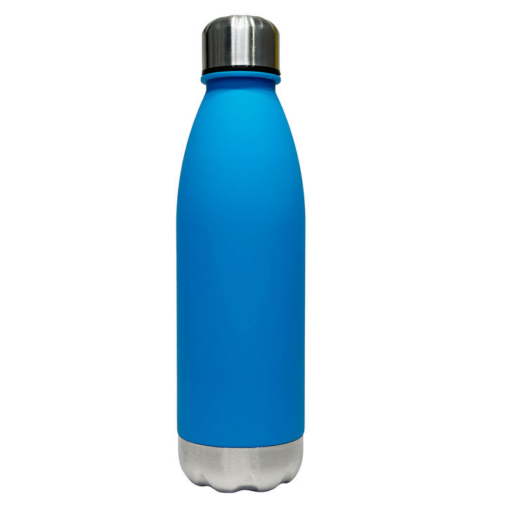 680ml Leakproof reusable BPA free direct drinking cups cola shape water bottle with sports metal lid and bottom Custom Factory Production