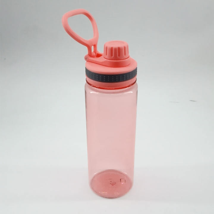 700ml Bpa Free Unisex Direct Drinking Tritan Water Bottle With Handgrip For Gym Sport