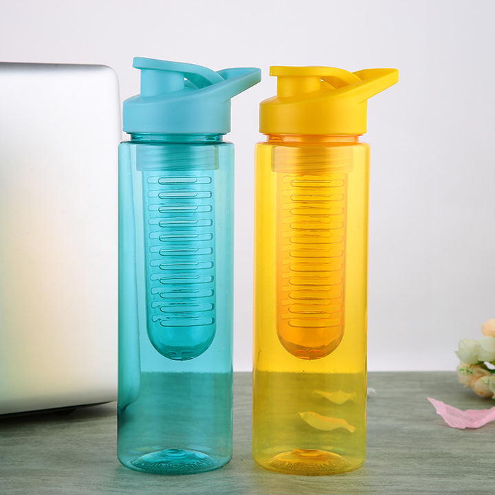 700ml direct drinking food grade infused water bottle fruit with handle for home for travel Mass Wholesale