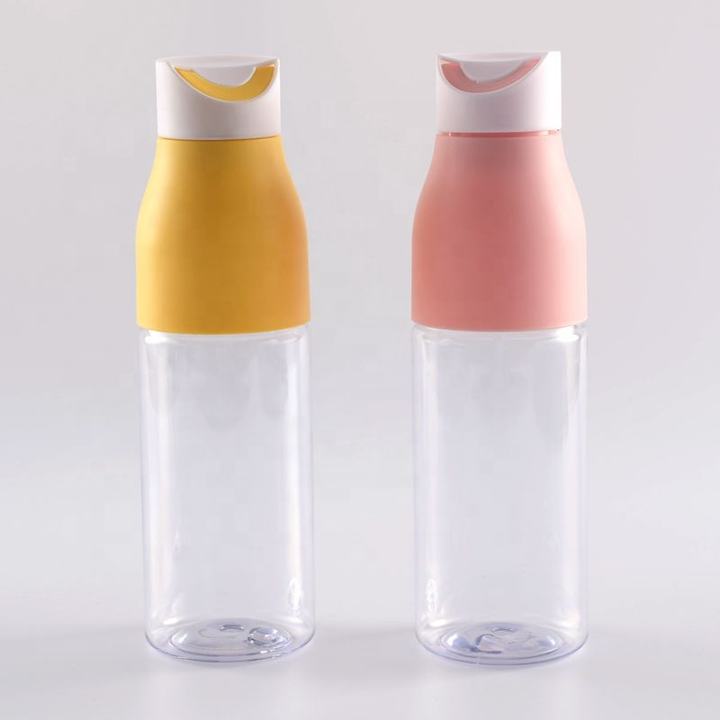 720ml Customized Color Cheap Bpa Free Water Bottle Custom Logo Plastic Water Bottles Factory Pricing Supply