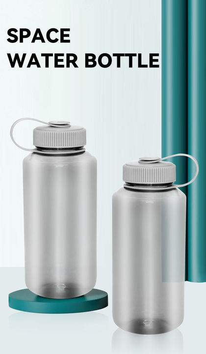 BPA Free Eco-friendly Large Capacity Plastic Sport Water Bottle with Portable Handle Customized Logo and Color for Outdoor China Production Hub