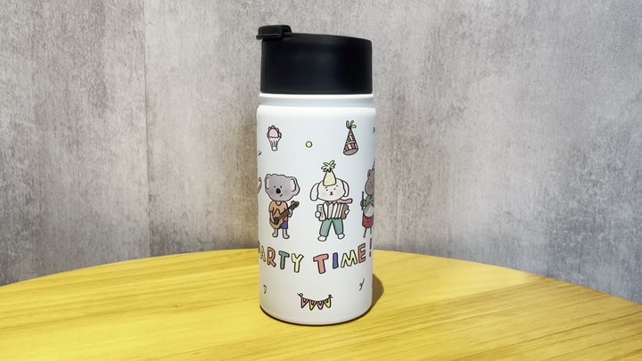 BPA free cartoon bottle 500ml/17oz direct drinking kids water bottle with Leak proof screw lid and Foldable portable han China Exporter B2B